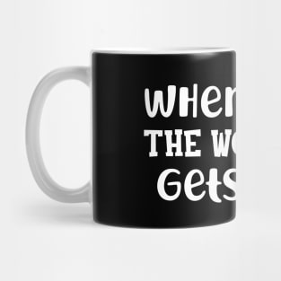 Shopper - When I shop the world gets better Mug